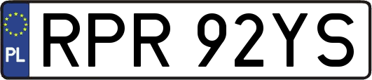 RPR92YS