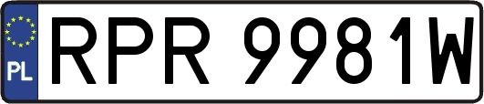 RPR9981W