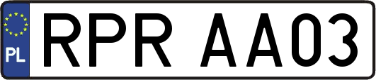 RPRAA03