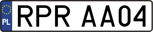RPRAA04