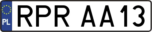 RPRAA13