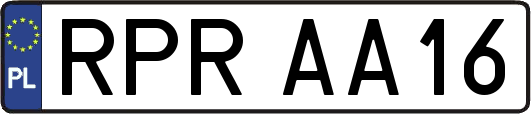 RPRAA16