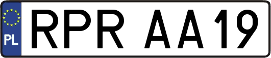 RPRAA19