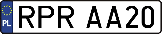 RPRAA20