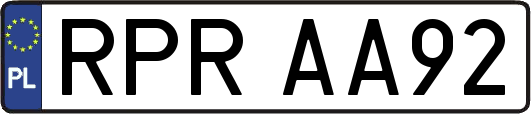 RPRAA92