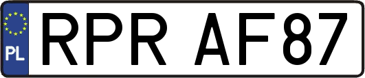 RPRAF87