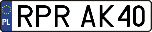 RPRAK40