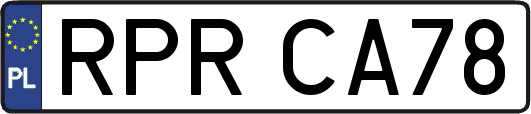 RPRCA78