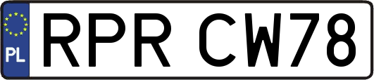 RPRCW78