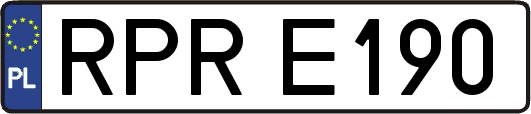 RPRE190