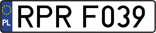RPRF039