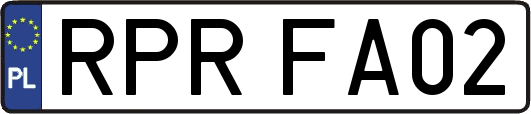 RPRFA02