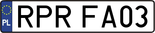RPRFA03