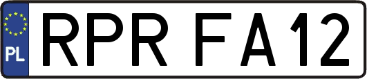 RPRFA12