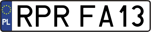 RPRFA13