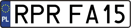 RPRFA15