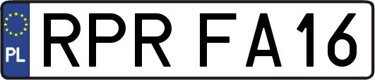 RPRFA16