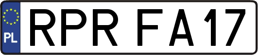 RPRFA17