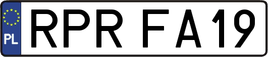 RPRFA19