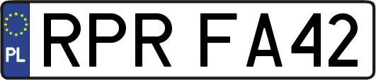 RPRFA42