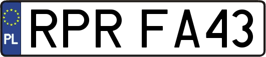 RPRFA43