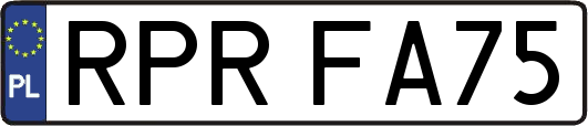 RPRFA75