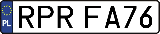 RPRFA76