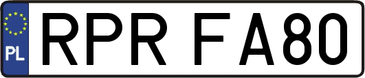 RPRFA80