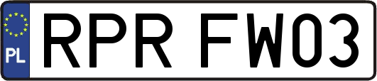 RPRFW03