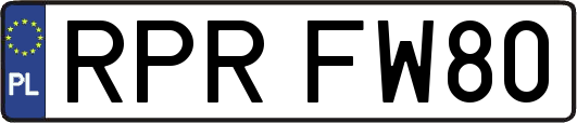 RPRFW80