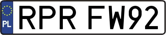 RPRFW92