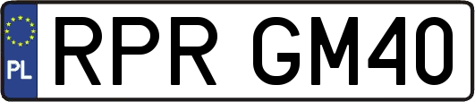 RPRGM40