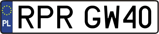RPRGW40