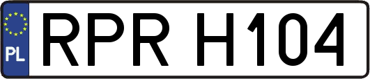 RPRH104