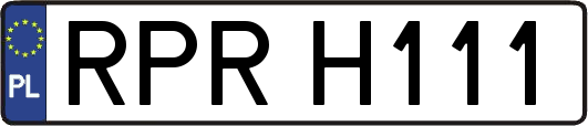 RPRH111