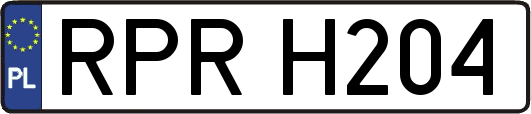 RPRH204