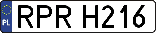 RPRH216