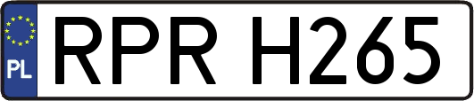 RPRH265