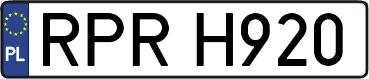 RPRH920