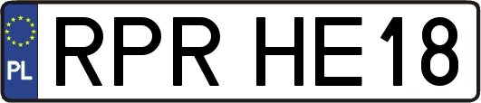 RPRHE18
