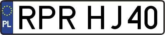 RPRHJ40