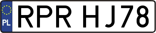 RPRHJ78
