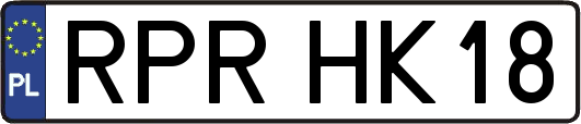 RPRHK18