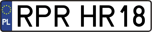 RPRHR18