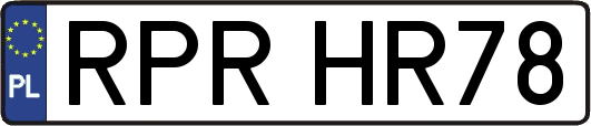 RPRHR78