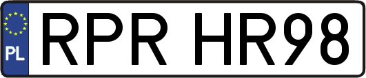 RPRHR98
