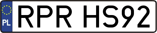 RPRHS92