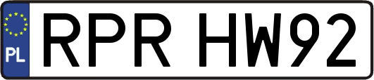 RPRHW92