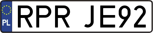 RPRJE92