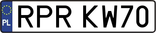 RPRKW70